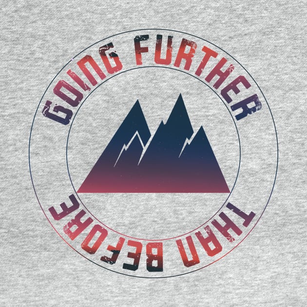 Going Further (Colour Version) by Adventum Design